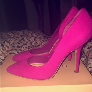 Twilight Magenta BCBG heels